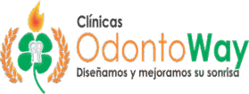 Logotipo oficial de Clínicas OdontoWay en Colombia: Expertos en Ortodoncia e Implantes