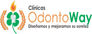 Logotipo oficial de Clínicas OdontoWay en Colombia: Expertos en Ortodoncia e Implantes